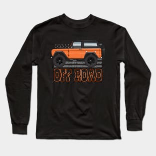 Orange Off-Road Long Sleeve T-Shirt